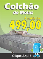 Colchão de Molas apartir de R$499,00 - Clique Aqui !