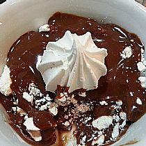 Suspiro ao chocolate