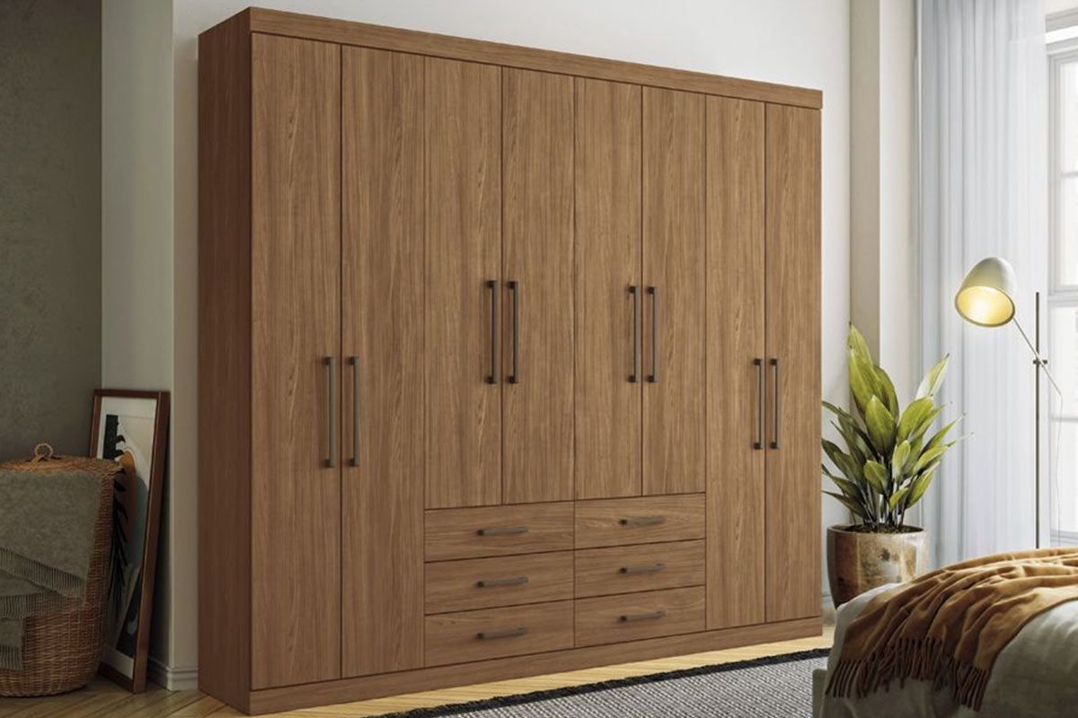 Guarda Roupa Casal 8 Portas Master S. Andirá Guarda Roupa Casal 8 Portas Master S. Andirá