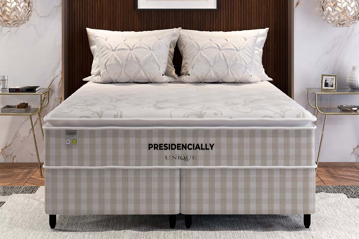 Colchão Molas Ensacadas Plumatex Presidencially