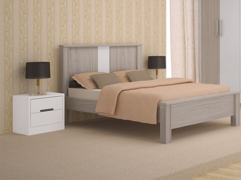 Mesa Cabeceira S822 c/2Gavetas Kappesberg
