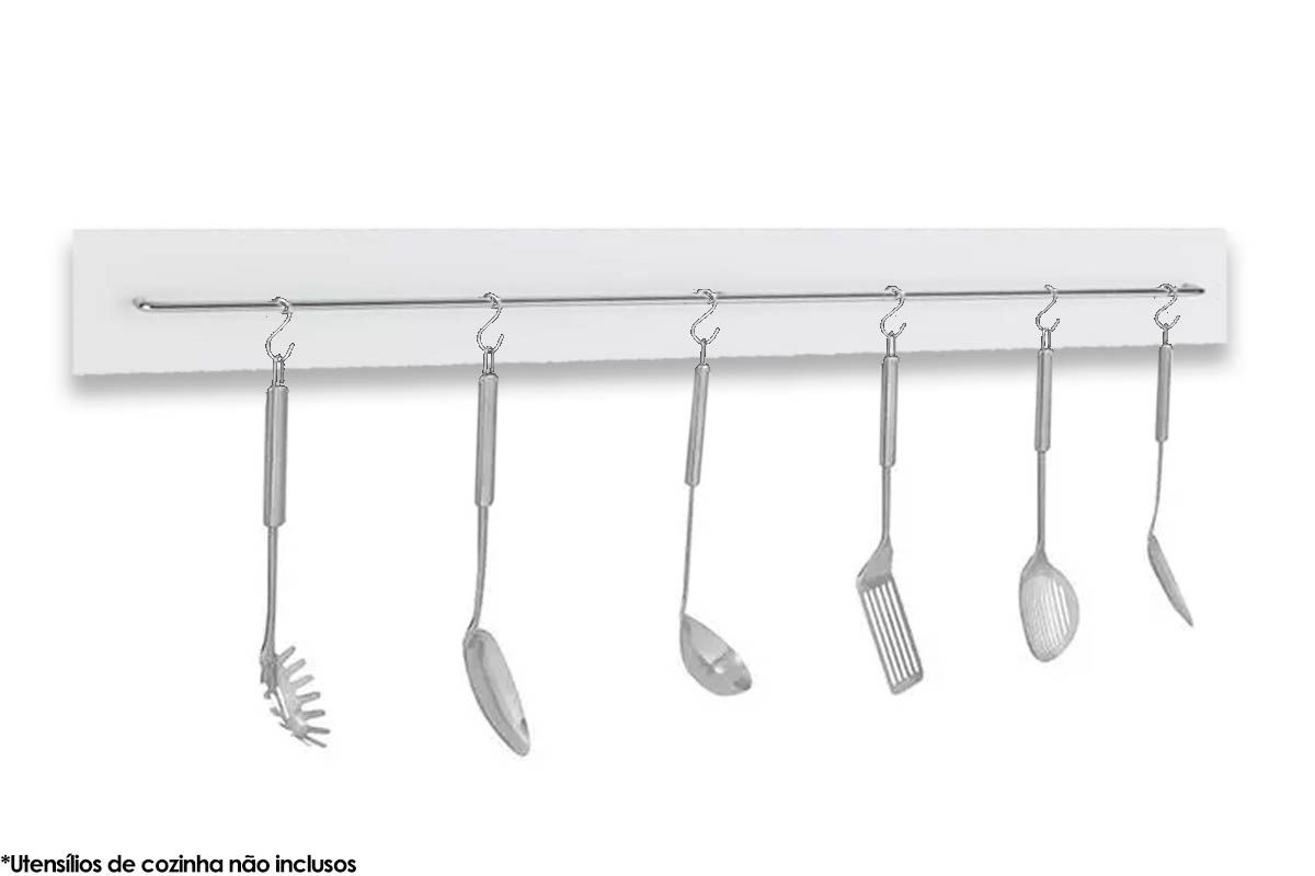 Multiuso Cozinha Itatiaia Suporte Talheres Multilinha 105cm Multiuso Cozinha Itatiaia Suporte Talheres Multilinha 105cm