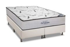 Cama Box Filhão +Colchão Espuma D45 High Foam Ortobom