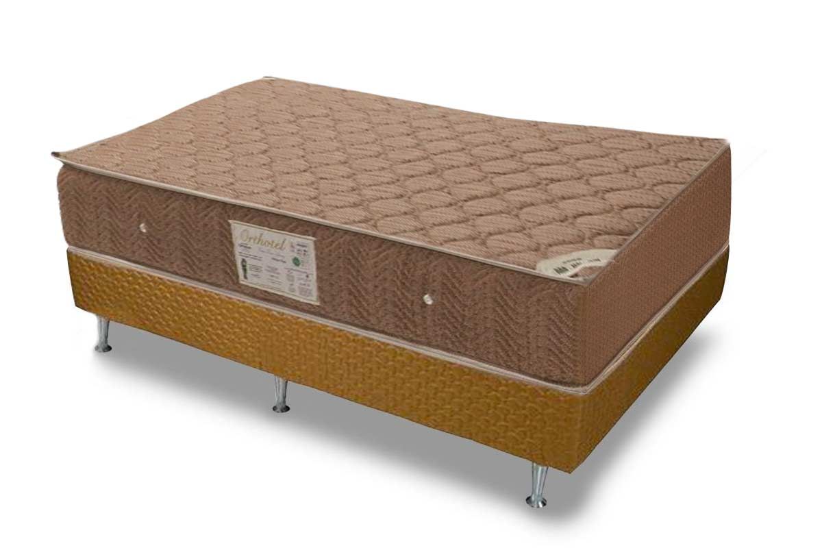 Cama Box CRC +Colchão Molas Orthotel Ortobom