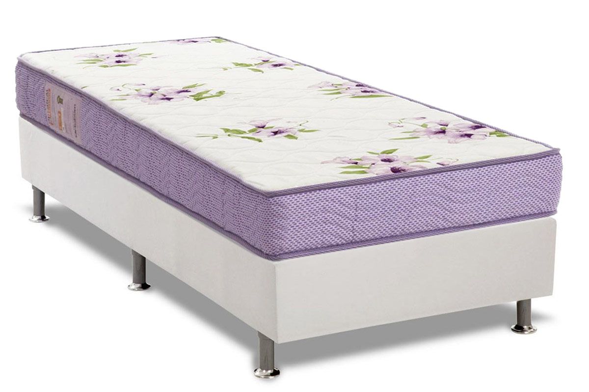 Cama Box CRC +Colchão D23 Physical Super Ortobom
