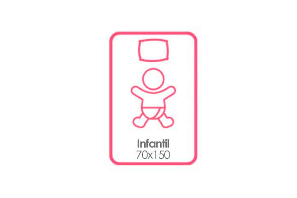 Colchão D20 Ortobom Physical Resistente LisoInfantil - 70x150x12