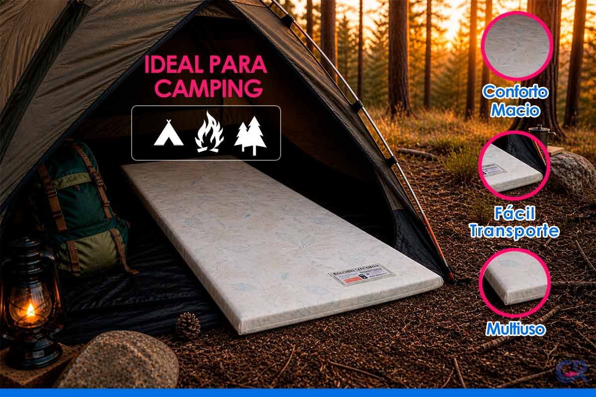 Colchonete D20 Mochila Camping Visita Ortobom Colchonete D20 Mochila Camping Visita Ortobom