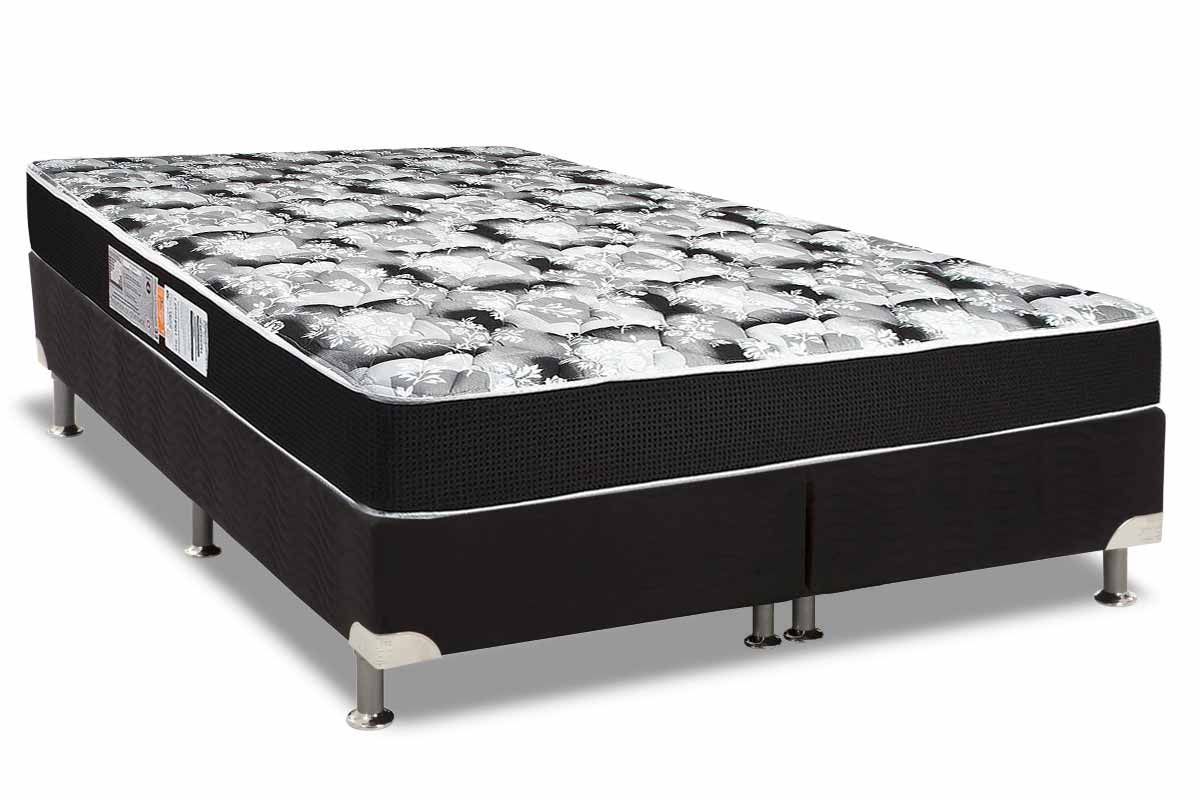 Cama Box CRC +Colchão Espuma D33 Supreme Luckspuma