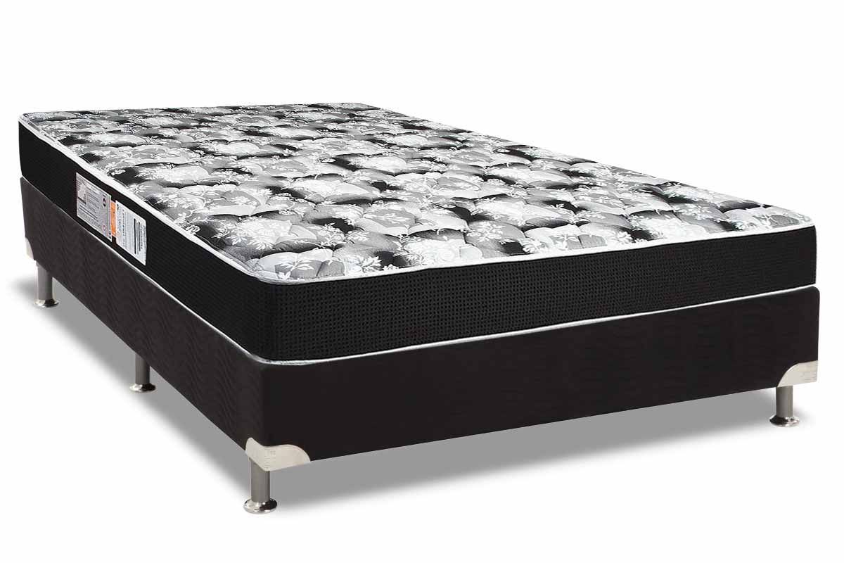 Cama Box CRC +Colchão Espuma D33 Supreme Luckspuma