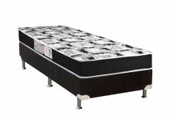Cama Box Filhão +Colchão Espuma D33 Supreme Luckspuma