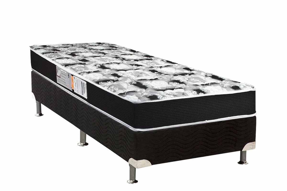 Cama Box CRC +Colchão Espuma D33 Supreme Luckspuma