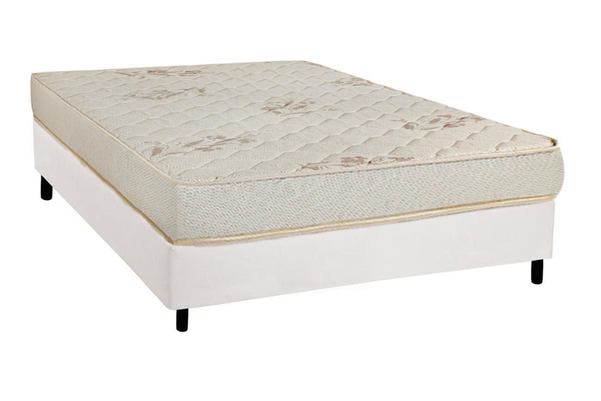 Cama Box CRC +Colchão Espuma D33 Supreme Luckspuma