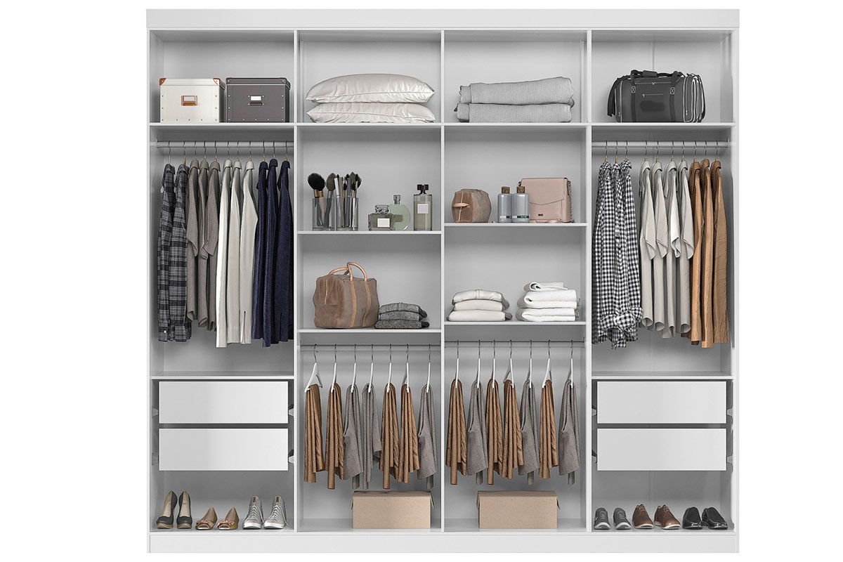 Guarda Roupa Casal 8 Portas Master New S. Andirá