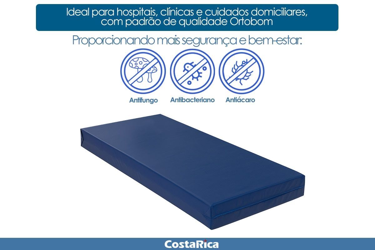 Colchão Hospitalar Luckspuma D26 Impermeável