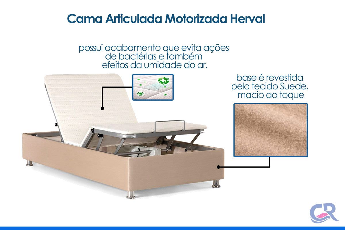 Cama Articulada Motorizada Herval MH1430
