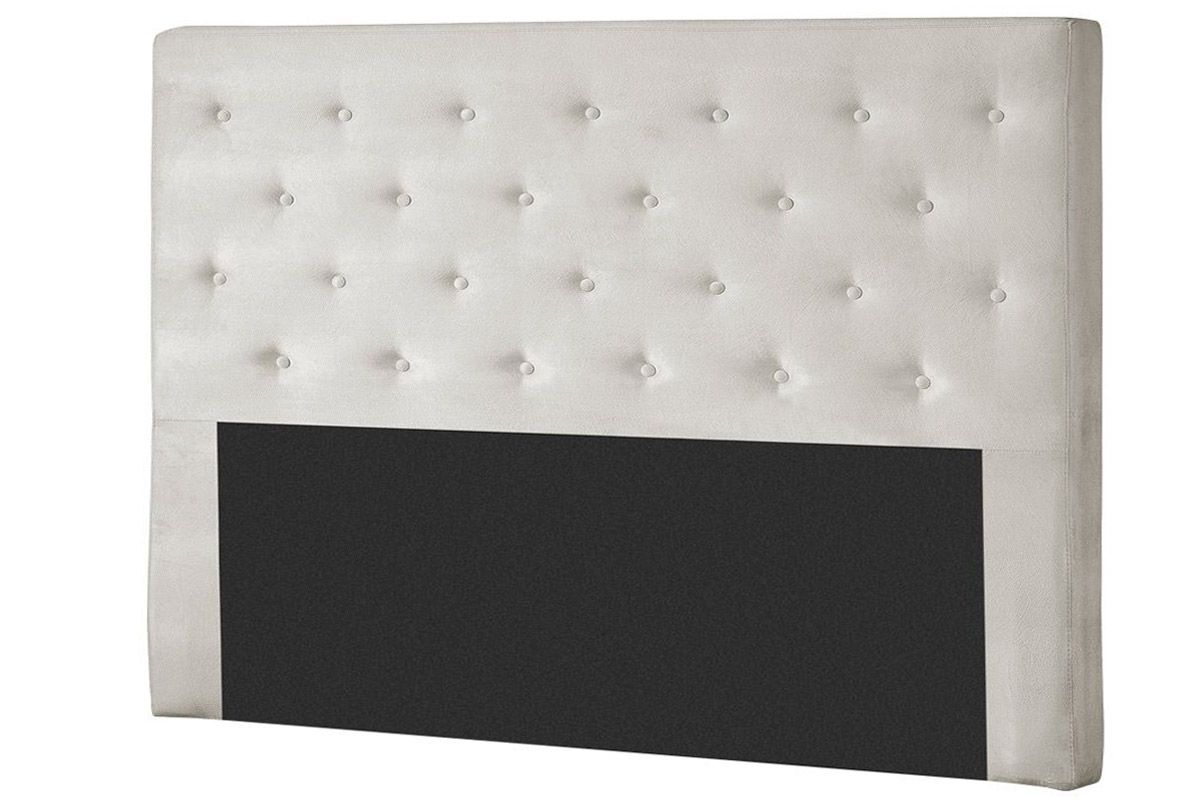 Cabeceira Box Estofada Probel HamptonQueen - Suede Bege Cabeceira Box Estofada Probel HamptonQueen - Suede Bege
