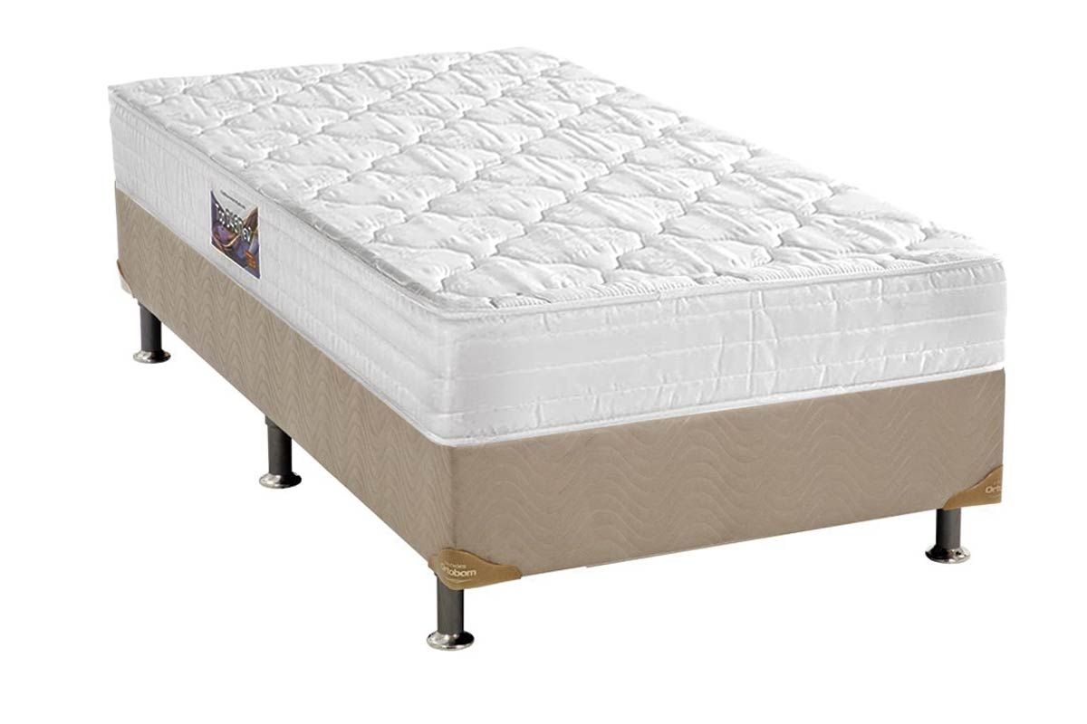 Cama Box CRC +Colchão Espuma D45 Top Herval