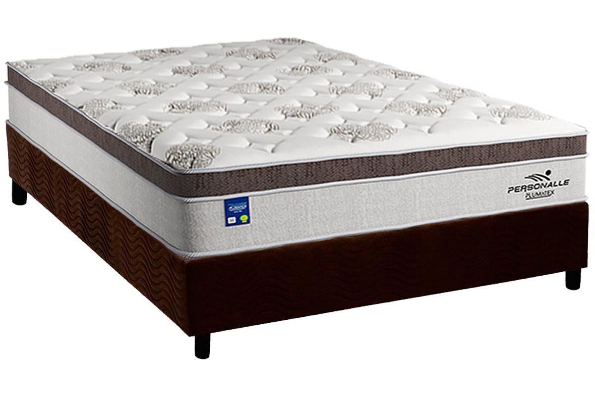 Cama Box CRC +Colchão Molas Personalle Plumatex