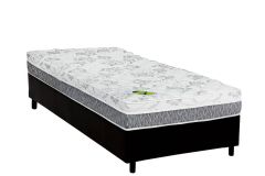 Cama Box Filhão +Colchão Ortopédico D65 Aspen Luckspuma