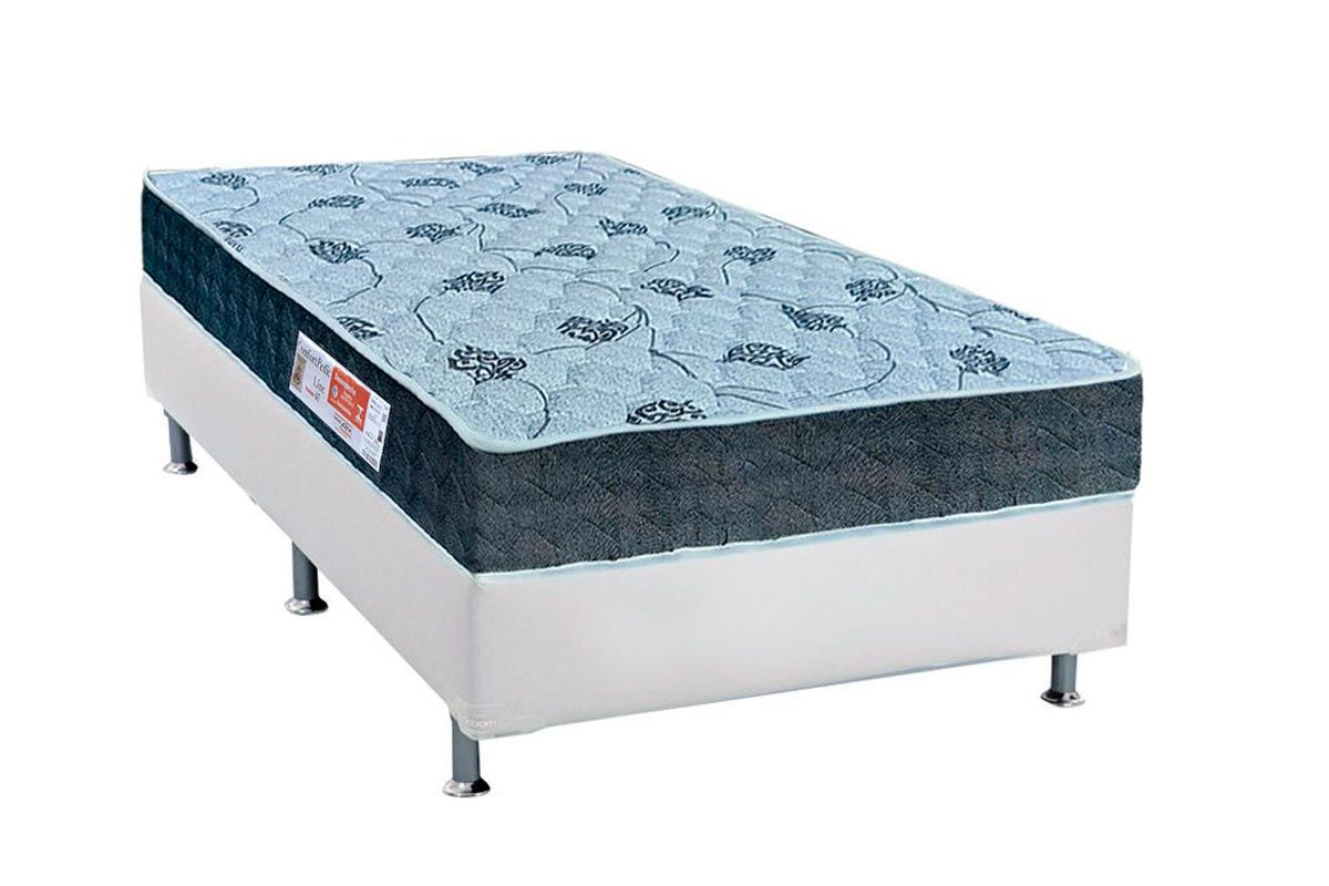 Cama Box CRC +Colchão D45 Comfortpedic Orthoflex