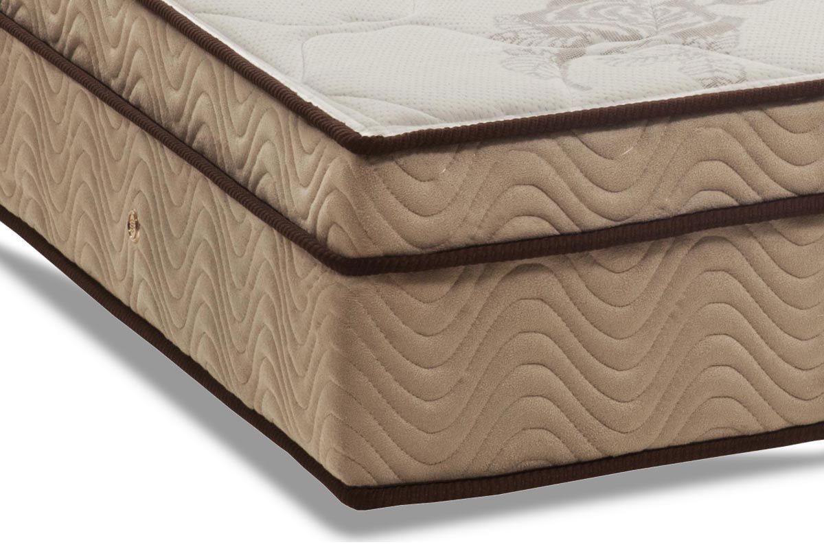 Cama Box CRC +Colchão Molas Celebrita Ortobom