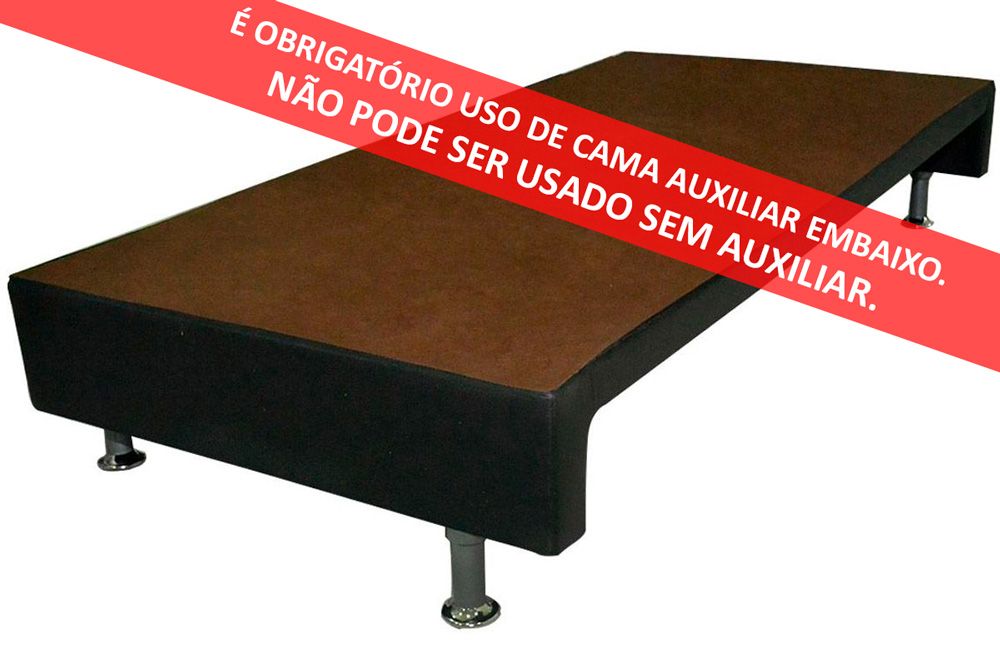 Cama Box c/Auxiliar Ortobom Corano Black