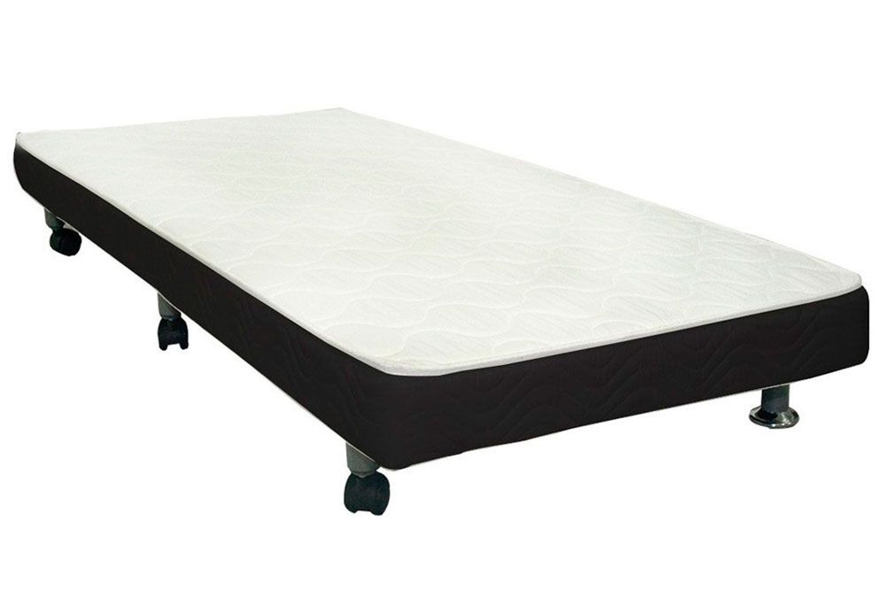 Cama Box Baú c/Auxiliar Ortobom Corano Black