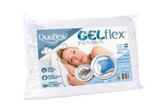 Travesseiro Viscoelástico Gelflex Nasa GN1101 c/ Capa Percal 200 Fios - Duoflex - 50x70