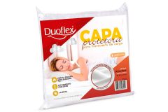 Capa Travesseiro Duoflex Corpo Inteiro Percal c/Zíper