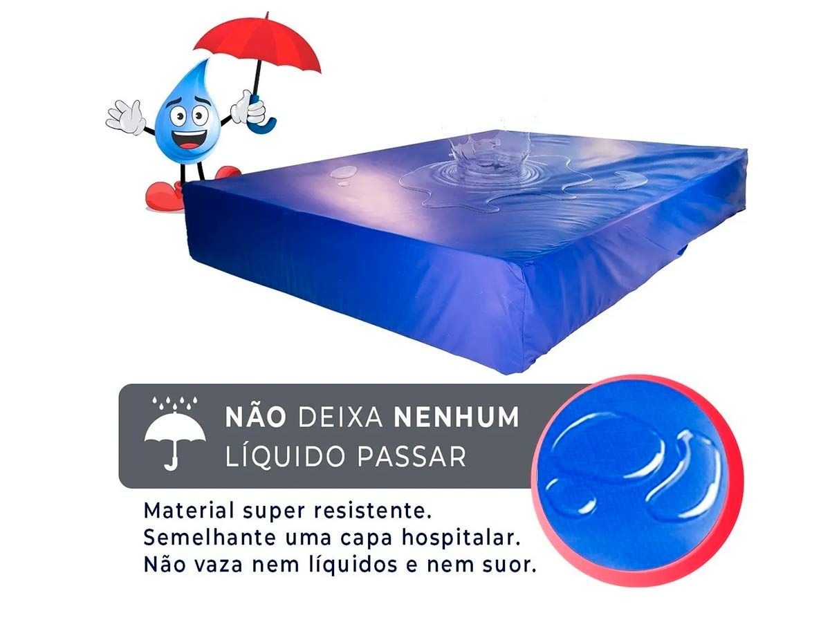 Colchão Hospitalar Polar D23 Cristal Impermeável