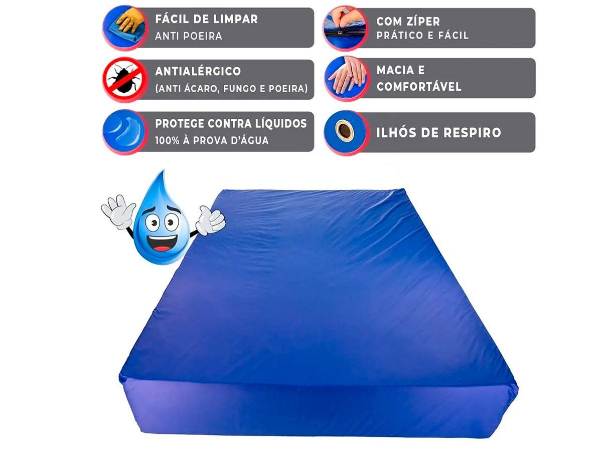 Colchão Hospitalar Polar D23 Cristal Impermeável