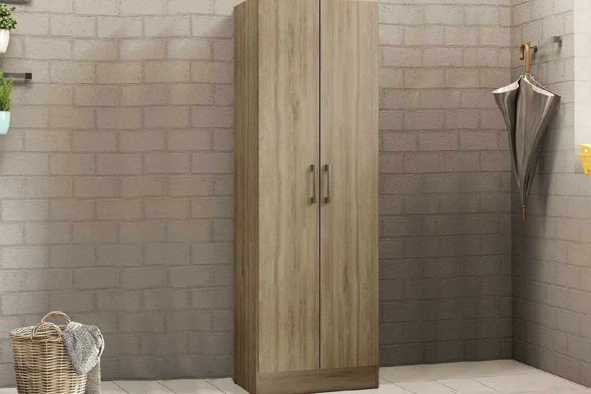 Armário Multiuso Lavanderia 525 c/2 Portas Carraro Armário Multiuso Lavanderia 525 c/2 Portas Carraro