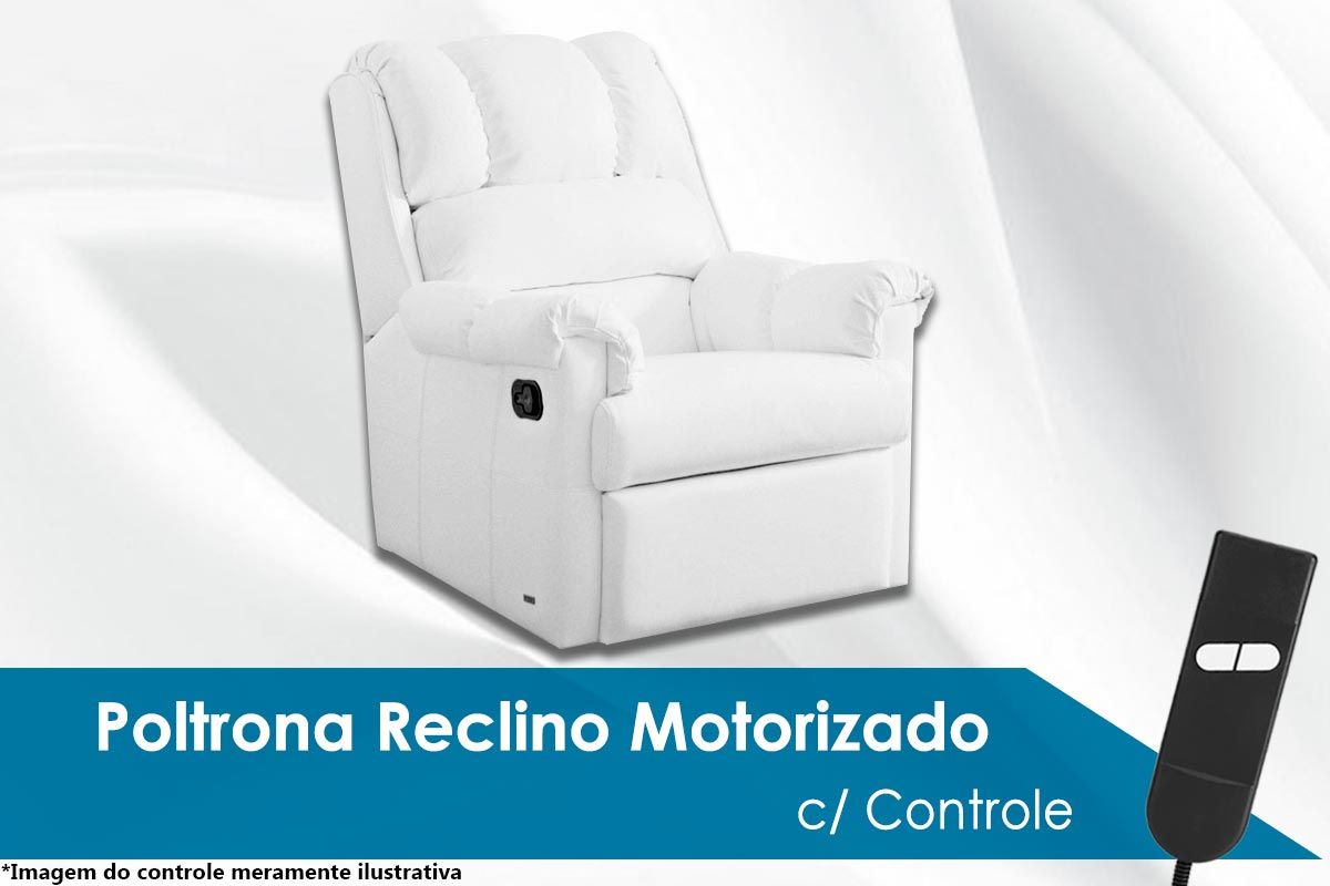 Poltrona Reclinável p/ Sala Motorizada Vermont Classic Zero Wall Probel Poltrona Reclinável p/ Sala Motorizada Vermont Classic Zero Wall Probel
