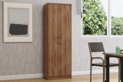 Armário Multiuso Lavanderia 424 c/2 Portas Carraro - Freijo