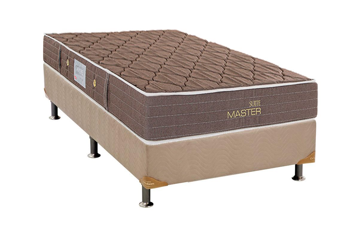 Cama Box CRC +Colchão Molas Suite Master Herval