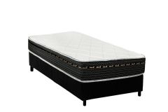 Cama Box Filhão +Colchão Molas Eagle Luckspuma