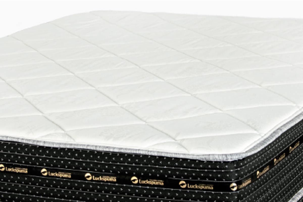 Cama Box CRC +Colchão Molas Eagle Luckspuma