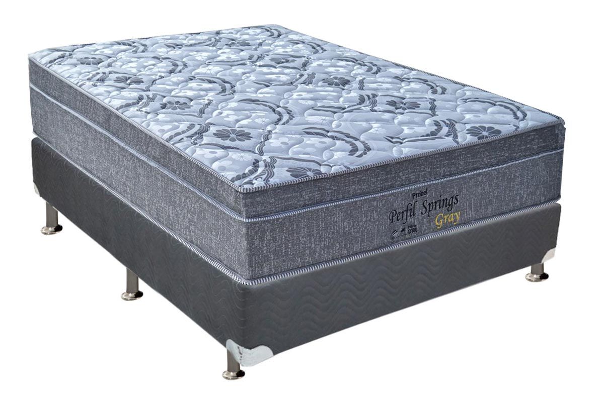 Cama Box CRC +Colchão Molas Springs Probel