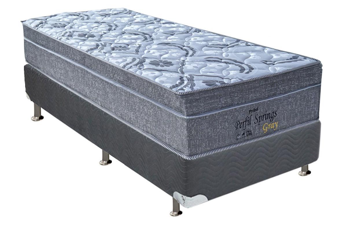 Cama Box CRC +Colchão Molas Springs Probel