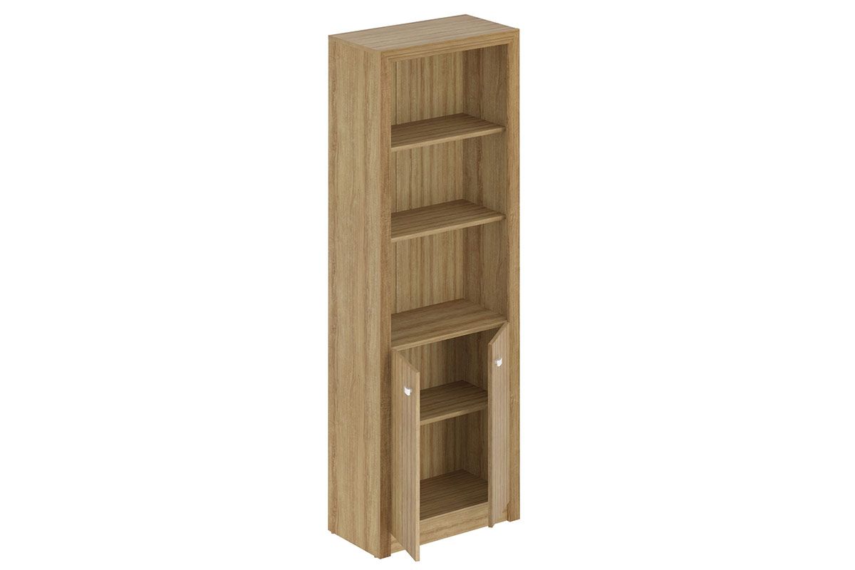 Estante Livreiro de Escritório ME4110 c/2 Portas e 3 Prateleiras Tecno Mobili Estante Livreiro de Escritório ME4110 c/2 Portas e 3 Prateleiras Tecno Mobili