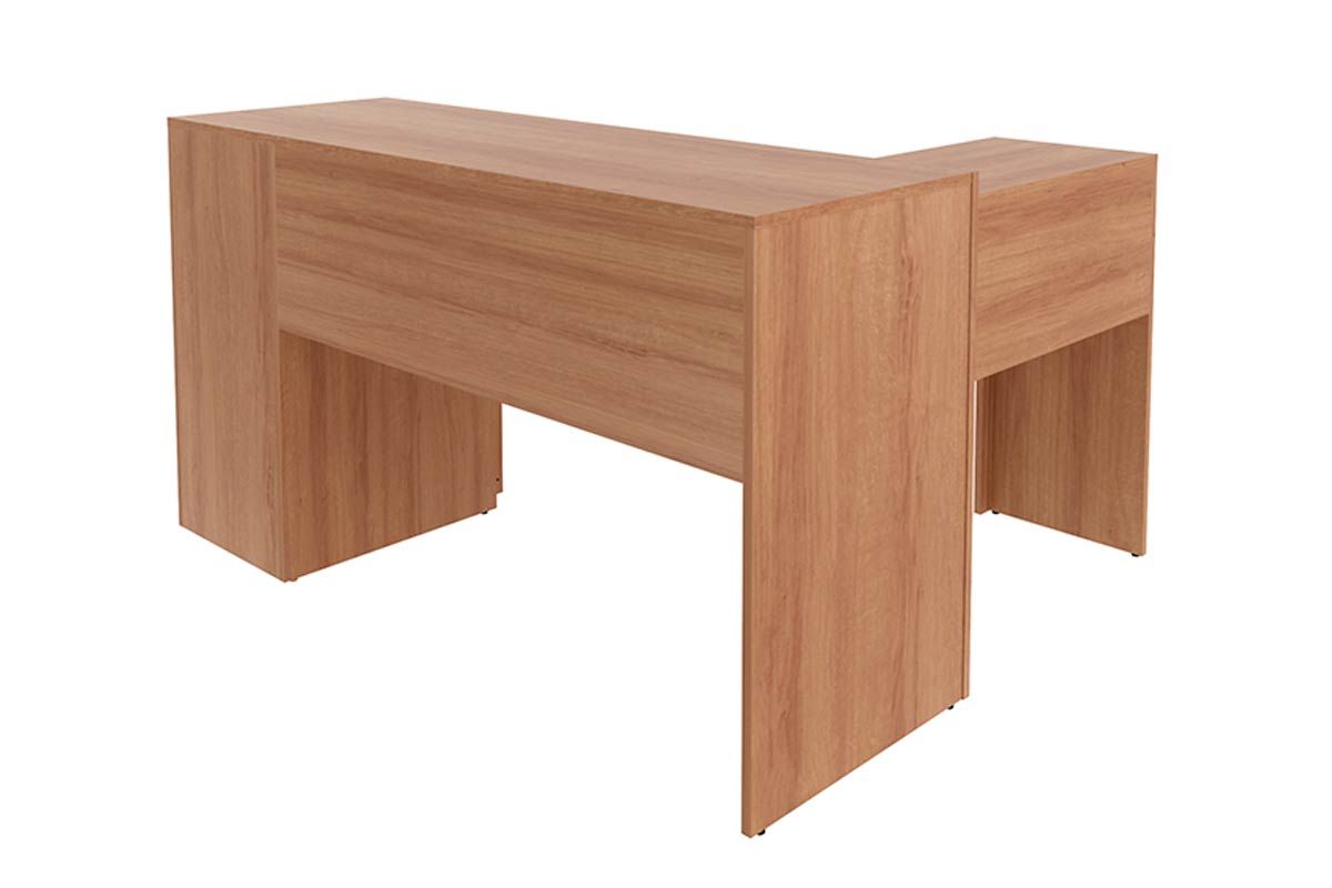 Mesa de Escritório Canto ME4101 c/3 Gavetas Tecno Mobili