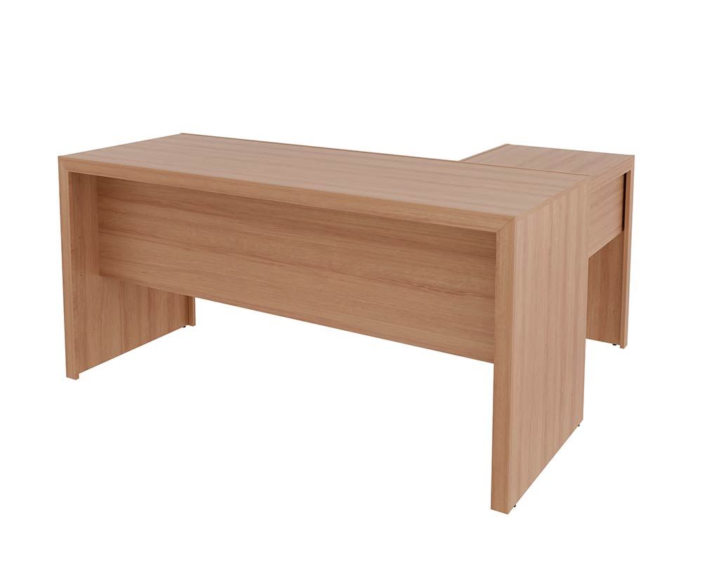 Mesa de Escritório Canto ME4106 c/3 Gavetas Tecno Mobili Mesa de Escritório Canto ME4106 c/3 Gavetas Tecno Mobili