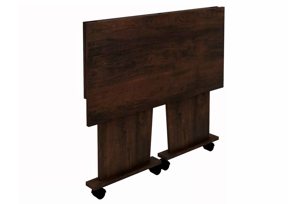 Mesa Multiuso Escritório Dobrável ME4117 c/Rodízios - Tecno Mobili