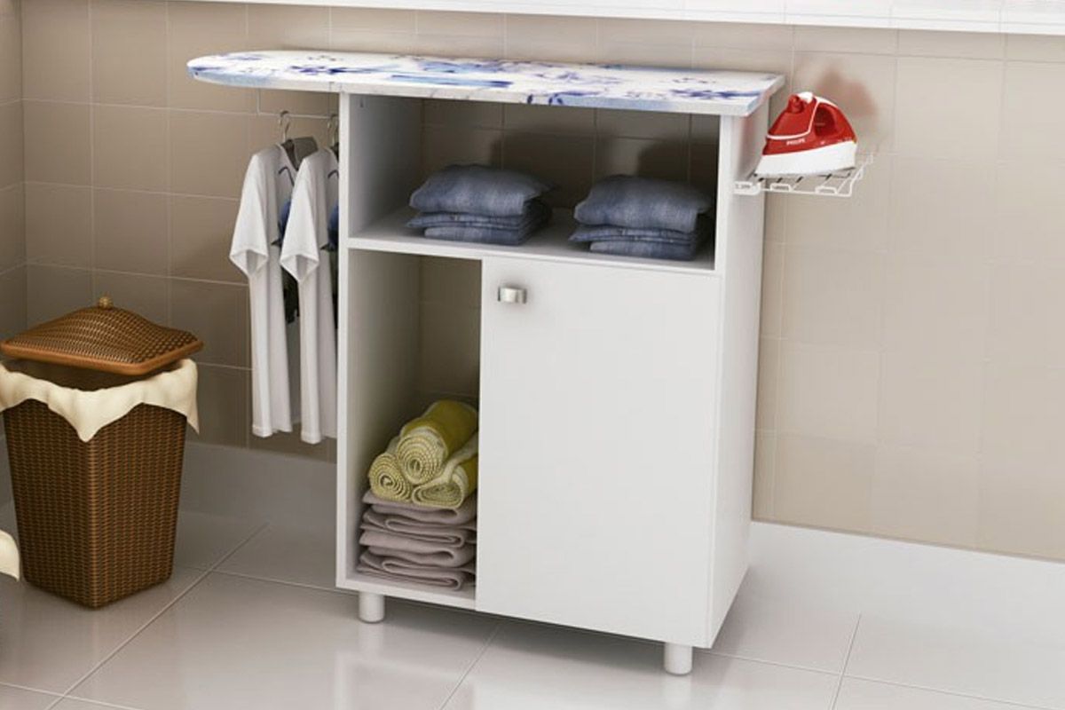 Tábua Passar TP-3010 c/ 1 Porta - Tecno MobiliBranco