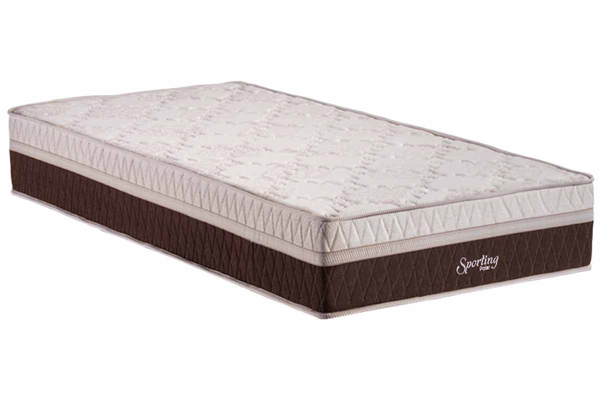 Colchão Molas Ensacadas Polar SportingSolteiro - 88x188x28 