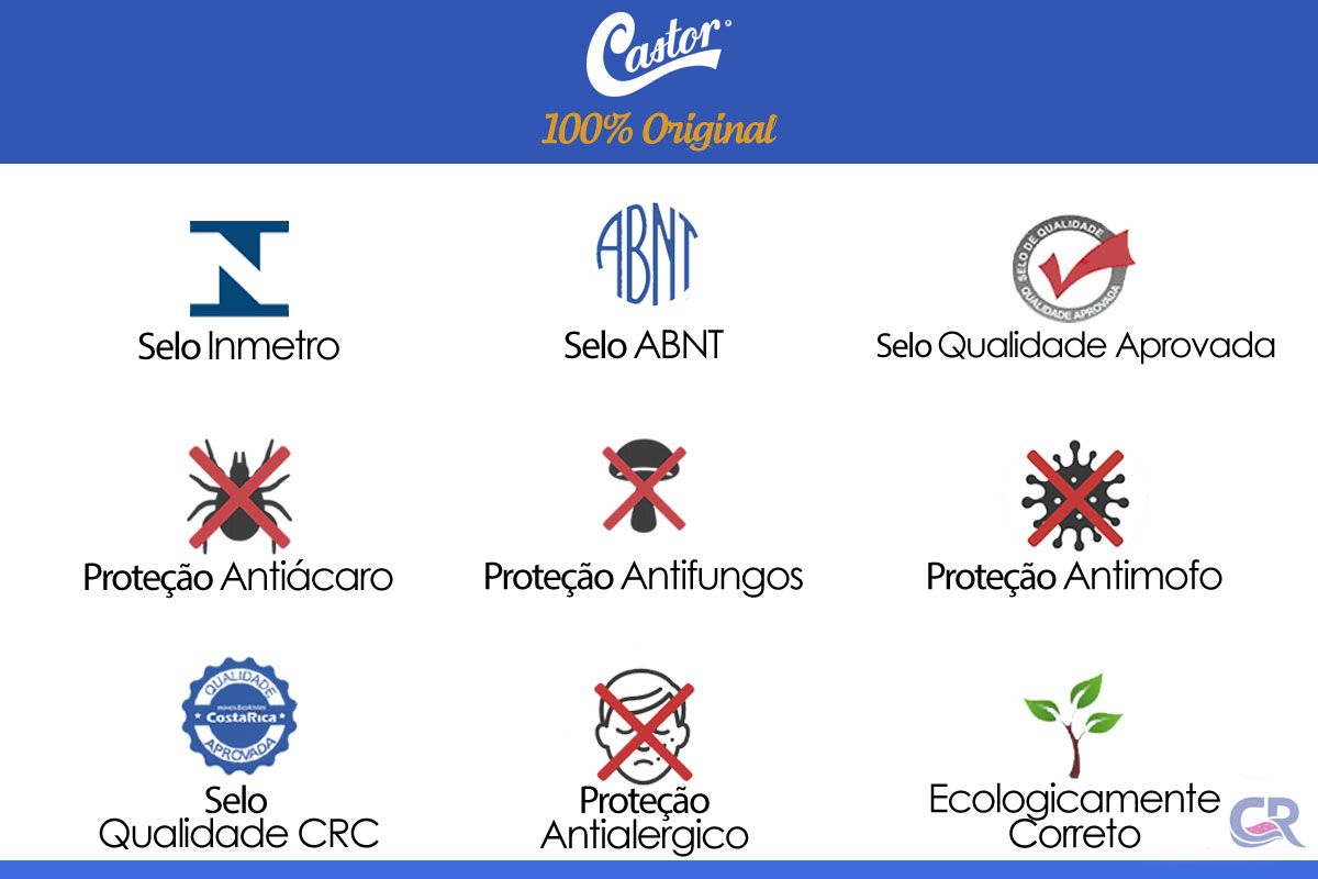Colchão D45 Castor Sleep Max