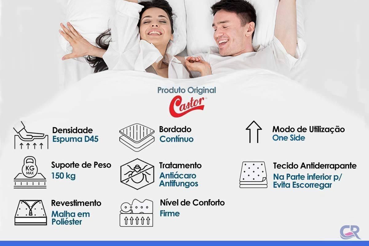 Colchão D45 Castor Sleep Max