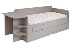 Sofá Cama Solteiro Helena c/2 Gavs e Auxiliar Permóbili