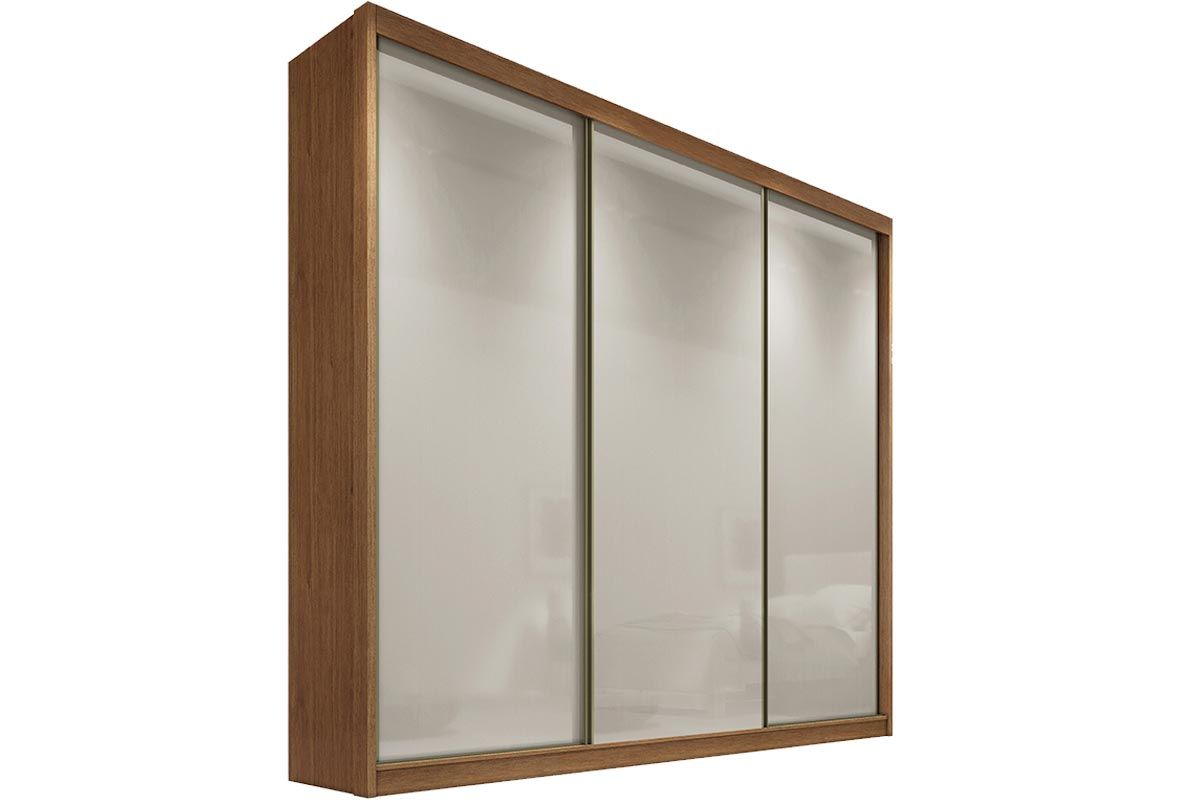 Guarda Roupa Casal 3 Portas Correr 6Gavs Diamond/Londres N. Horizonte