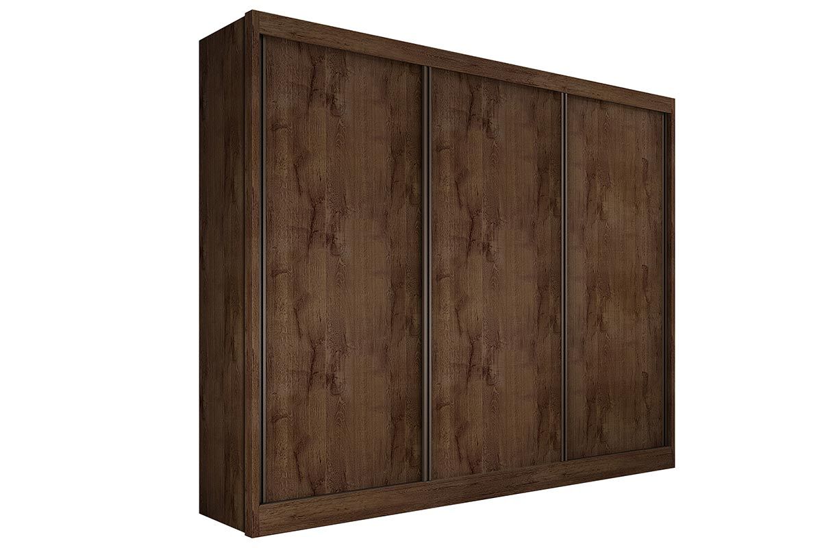 Guarda Roupa Casal 3 Portas Correr 6Gavs Diamond/Londres N. Horizonte